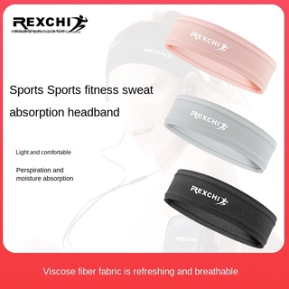 Sports Headband Sweat-Absorbent Non-Slip Basketball Yoga Head Guard Outdoor Hair Band Breathable Quick-Drying Running Cycling Anti-Sweat Band