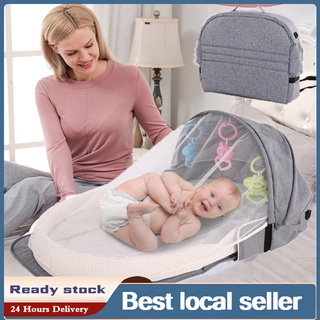 Baby Crib With Mosquito Net Portable Folding Crib Nesting Crib Travel Bed