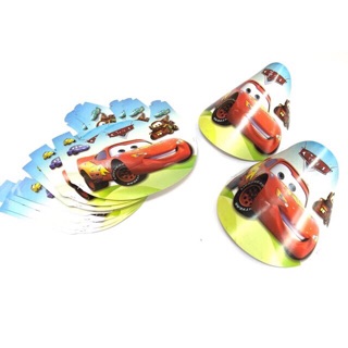 AGAR.SHOP Cars Theme Party Needs Balloons Tableware Disposable Party Tools Birthday Decor (6)