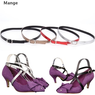 Mange Detachable PU Leather Shoe Straps Laces Band for Holding Loose High Heeled Shoes PH