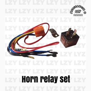 Motorcycle Horn Relay Set Universal 4 pins With Socket