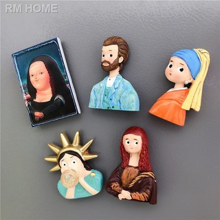 RM Cartoon three-dimensional resin refrigerator magnets with cute personality (1)