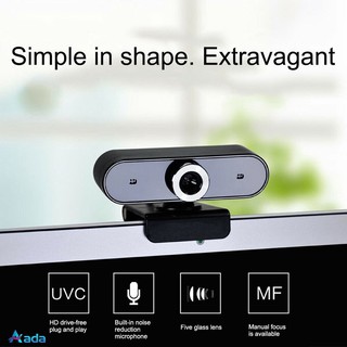 Full HD Web Cam Desktop PC Video Calling Webcam Camera with Microphone Mic ADA