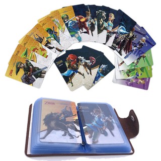 22Pcs Full Set NFC PVC Tag Card Zelda Breath Of The Wild Wolf Link for Nintendo Switch and Wii U (1)