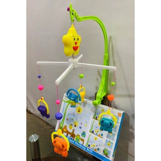 Baby Bed Bells with Music / Crib Rattle Bed Bell Toys (Random Color of Rattles) #D139 (2)