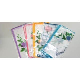 LY.Textile handkerchief 1pcs/pack Embroidered handkerchief, designed handkerchief Random color