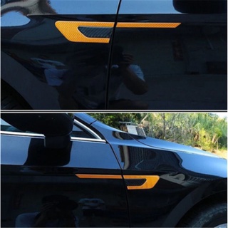 Car Reflective Strip Stickers Warning Safety Warning Light Reflector Protective Sticker Car Styling