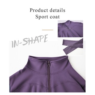 S-2XL Women Sportswear Sports Jacket with Zipper for Running/Jogging/Fitness/Yoga (4)