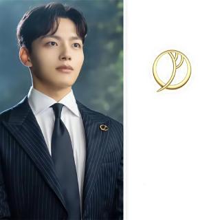 2Pcs/set DEL LUNA Hotel IU Korean dramas TV New Fashion personality pendientes brincos ornament (1)