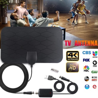 HDTV antenna Digital Antenna TV receiver indoor 960 miles with Amplifier Booster DVB-T2 isdb-tb Sate
