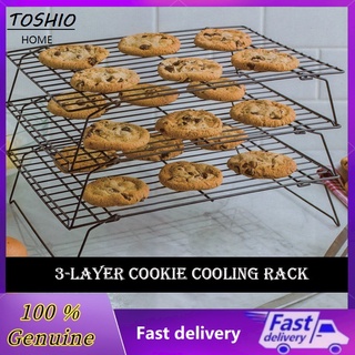 Three-layer Baking Cooling Rack Bread Cooling Rack Cake Rack Baking Tools Non-stick Cooling Rack