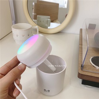 Ins mini small car humidifier silent large fog volume student desktop spray negative ion water oxygen machine sprayer air purifier car office exchange gifts (1)