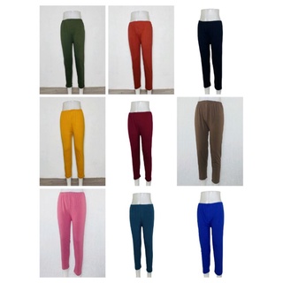 LEGGINGS PLAIN FIT UP TO XL WITH 1 POCKET SIDE