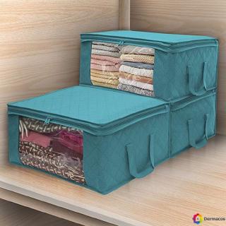 【COD】1PC Non-woven Space Saver Clothes Quilt Blanket Storage Bag Box Organizer Portable