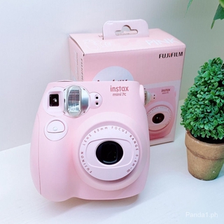Fuji film Instax Mini 7C 7S Camera Coffee and Pink Color for Polaroid Instant Photo Camera Film