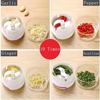 Manual Chopper For Vegetable And Fruit/Hand Mixer Garlic Cutter Mini Meat Grinder Meat Chopper Food Processor Mini Blender (3)