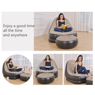 【spot】 Lazy sofa inflatable sofa set cod Portable