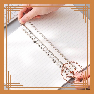 A5/B5 (20/26holes) Metal Clip Binder Planner Choose your own looseleaf separate purchase (2)