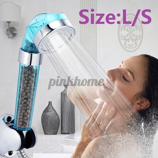Water-saving Anion SPA Bule Bathroom Shower Head Filtration Handheld Nozzle HOT SALE