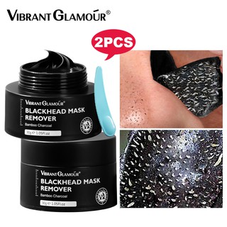 VIBRANT GLAMOUR Bamboo Charcoal Blackhead Remover Deep Cleansing Peel-Off Face Mask 60g