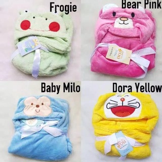 Doraemon Baby Hat Blanket Fleece Hat Blanket Baby Animal Character Latest Price!!