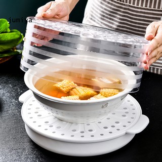 Ready Stocks Kitchen Household Stackable Insulation Dust Proof Food Container Leftover Lid Dish Cover (3)