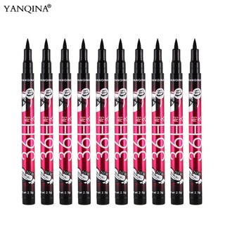 12pcs/set Lasting 36H Liquid Eyeliner Pencil Waterproof Black Eye liner Makeup Easywear EyeLiner Pen