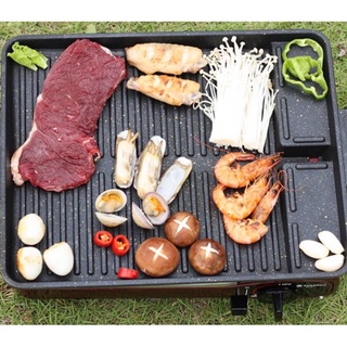 BBQ GRILL Korean Barbeque Grill Plate (Rectangular Grill Pan)