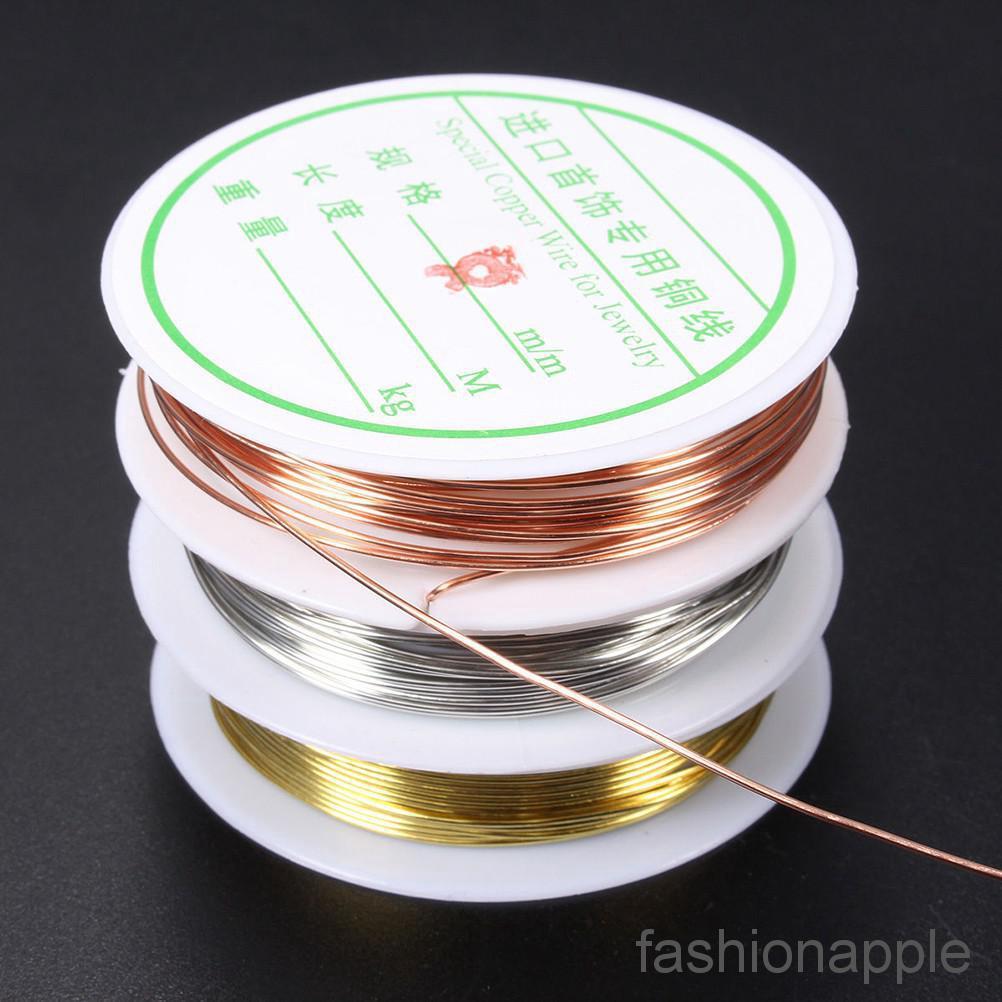 1x Plated Copper Wire Beads Jewelry Making DIY Craft Fashionapple