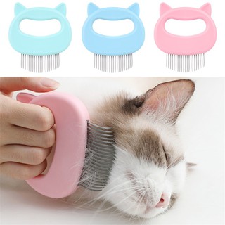 Pet Cat Dog Massage Comb Grooming ABS Hair Brush Hair Removal Pet Shell Needle Comb Animal Cleaning