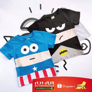Baby Corp Kids Children Fashion Superhero Batman Captain America Tshirt (1)