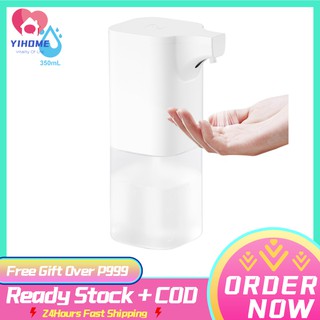 YiHome 350mL Automatic Soap Dispenser Spray Type Touchless Soap Dispensers with IR Sensor Sanitizer 75% Alcohol Dispenser for Home Commercial Use