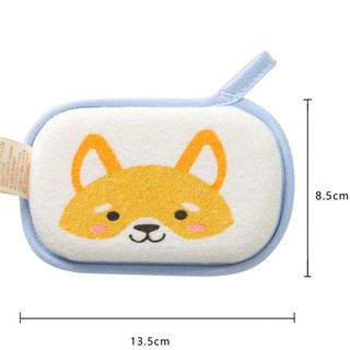 ZESGOOD Newborn Baby Kids Shower Bath Sponge Cartoon Body Wash Towel Accessories (7)