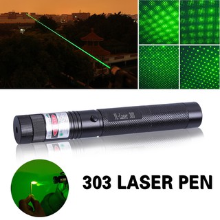 Willkey 1mW 303 Power Green Laser Pen Pointer Torch Adjustable Focus 532NM Lazer pen