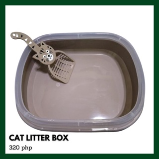 New Cat Litter Box For Adult Cats (with big scooper)