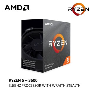 AMD Ryzen 5 3600 Processor 7nm 6 Core 12 Thread 3.6GHz 65W AM4 Interface (1)