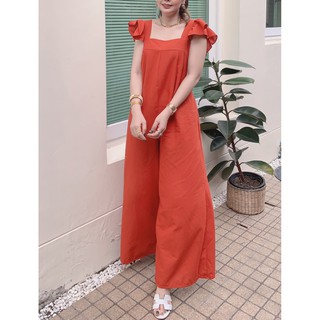 [Gusto Fashion] New Arrival Bangkok Casual Cute Summer Frill Short Sleeves Jumpsuit for Women A230D