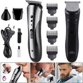 <Ready Stock> Kemei KM-1407 Professional Rechargeable 3-in-1 Electric Hair Cutter Clipper/Trimmer/Razor/Shaver