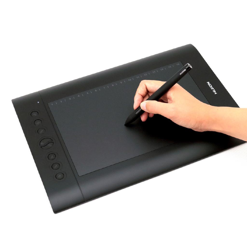 Huion H610 Pro Graphics Tablet Digitizer - Black (3)