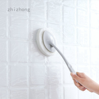 zhizhong A warm shop Long Handle Brush Eraser Magic Sponge Diy Cleaning Sponge for Dishwashing Kitchen Toilet Tool