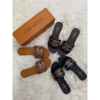 LV TOP GRADE SANDALS WITH BOX