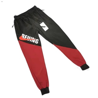 Preferred☜◐❆90891# Unisex cotton Jogger Pants Makapal Tela With Zippers