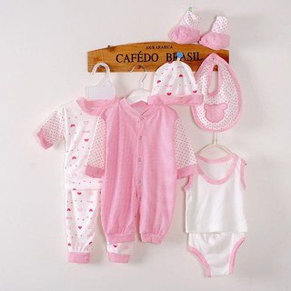 Newborn Baby Clothing Cotton Polka Dot Underwear 8pcs/set (1)