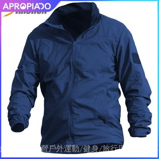 Windbreaker. archon Breathable S Male Skin Clothing Tactical