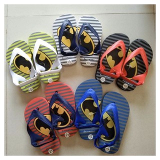 Batman Training Slippers for Toddlers with Garter Boys