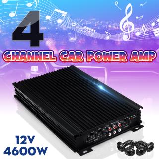 4 Channel Car Amplifier Stereo Audio Super Bass Subwoofer Power Amp 12V DC (1)