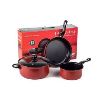 GQN 3Pcs Kitchenware Cookware Set