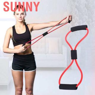 Sunny Resistance Stretch Rubber Band Training Rope Tube Workout Fitness Exercise for Yoga Gym (8)
