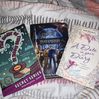 PRELOVED BOOKS || The Name of This Book is SECRET | Night at the Museum | A Date in your Diary