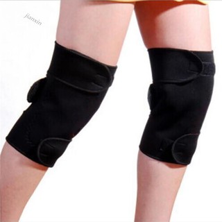 JX_1 Pair Tourmaline Self Heating Knee Pad Magnetic Therapy Knee Support Belt Brace